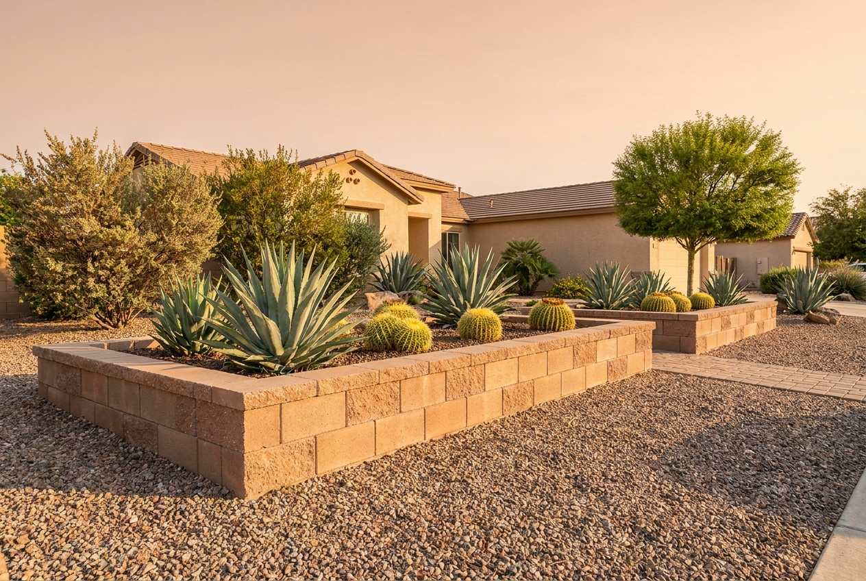 Retaining Walls & Planters in Sun City West AZ